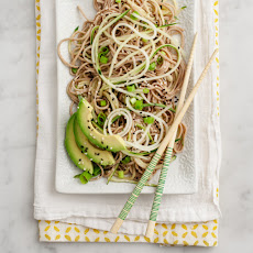 Cold Cucumber Soba Noodles