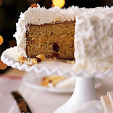 Lemon Coconut Cake with Whipped Cream Frosting