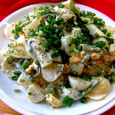 Warm or Cold Potato Garden Salad