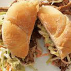Pulled Pork-and-Slaw Sandwiches