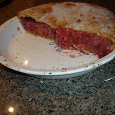 Rhubarb Custard Pie