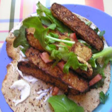 Greek Tempeh Pitas