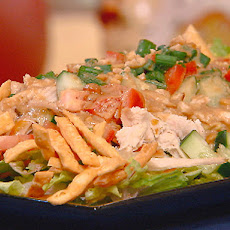 Thai Chicken Salad with Peanuts and Lime