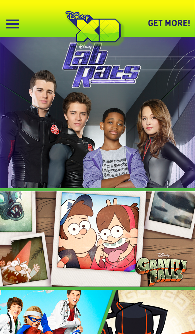 Android application Disney XD - Watch &amp; Play! screenshort