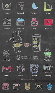 How to mod NANA(Blackboard) icon style 1.0 unlimited apk for bluestacks