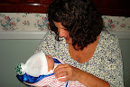 Mom-mom waited all day to see him again