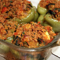 Lentil Stuffed Peppers