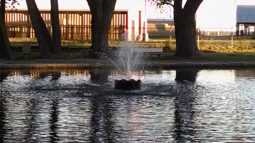 Arthur Park Pond Fountain Center