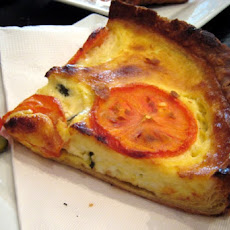 Sausage and Tomato Quiche