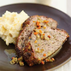 Porcini Mushroom Meat Loaf with Mushroom Gravy