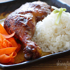 Five Spice Roasted Chicken Legs
