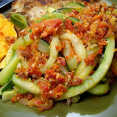 Sauteed Zucchini Strings
