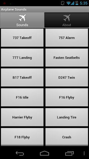 Airplane Soundboard