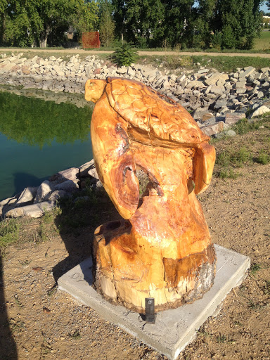 Milavec Turtle Sculpture