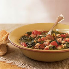 Sausage, Kale, and Bean Soup