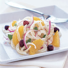 Sicilian Fennel and Orange Salad with Red Onion and Mint