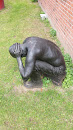 Statue of Crouching Man