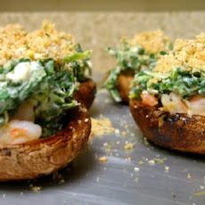 Shrimp-Stuffed Portobello Mushrooms