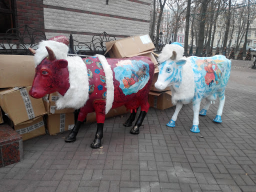 Новогодние коровы