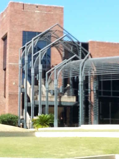 Loyola Metalwork Entrance