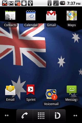 Australia Flag Live Wallpaper