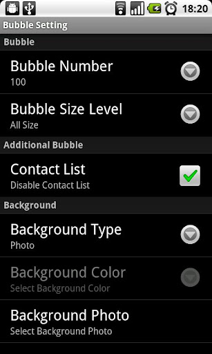 Bubble Live Wallpaper