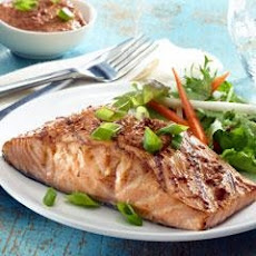 Ancho-Honey Glazed Salmon
