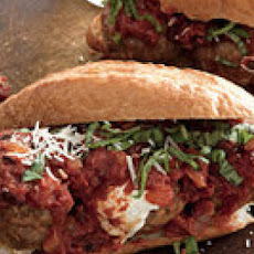 Stuffed Hot Sausage Meatball Subs