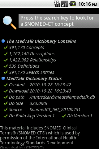 【免費健康App】MedTalk™ SNOMED-CT® Browser-APP點子