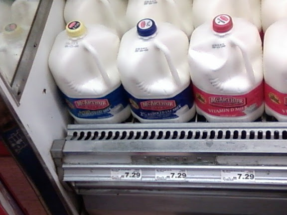 7.29 for a gallon of milk
