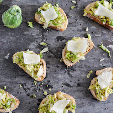 Brussels Sprouts Crostini