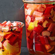 Quick Rhubarb Pickles