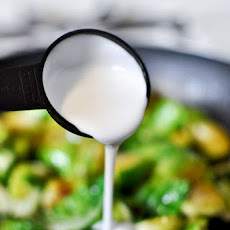 Coconut Toasted Brussels