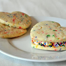 Confetti Cookie Ice Cream Sandwiches