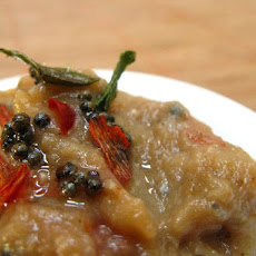 Grilled Eggplant 'Gothsu' dip