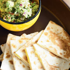 Cheese Quesadillas with Fresh Guacamole