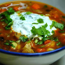 Spicy Lime & Cilantro Soup