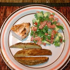 Cilantro, Avocado, Tomato, and Feta Salad