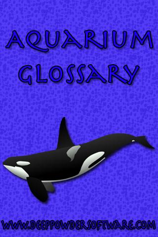 Aquarium Glossary