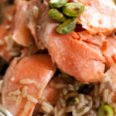 Brown Rice Salad With Salmon