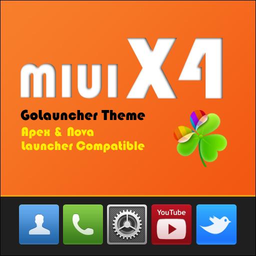 MIUI X4 Go/Apex/ADW Theme FREE 個人化 App LOGO-APP開箱王