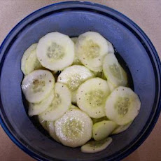 Marinated Cucumbers