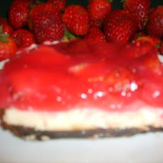 No Bake Strawberry Cheesecake