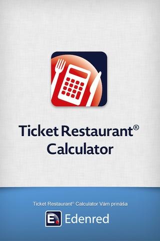 Ticket Restaurant® Calculator