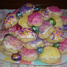 Iced Sugar Cookies (Cake-Like Cookies, Soft Icing)