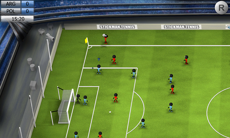 Android application Stickman Soccer 2014 screenshort