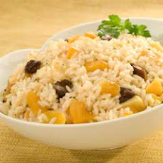 Rice Saute With Dried Fruit