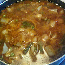 Moroccan Potato Bean Soup