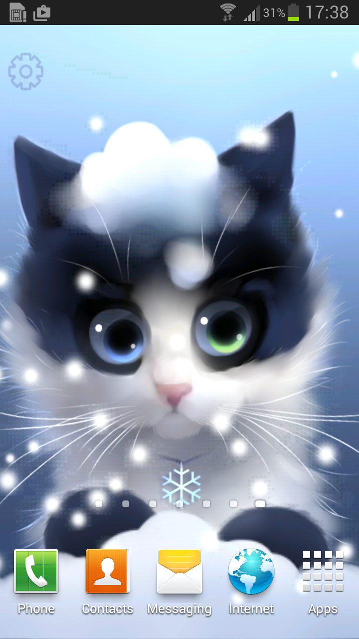 Android application Frosty The Kitten screenshort