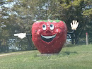 The Great Big Strawberry Statue 